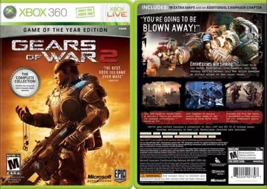 'Gears of War 2: Game of Year edition' a la venta