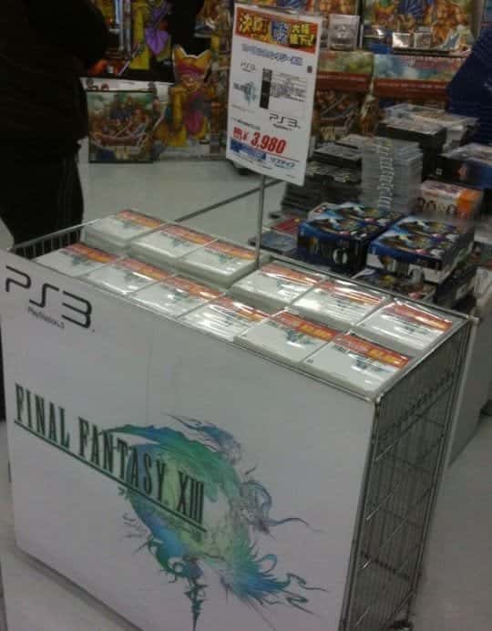 Final Fantasy XIII a mitad de precio en Japón
