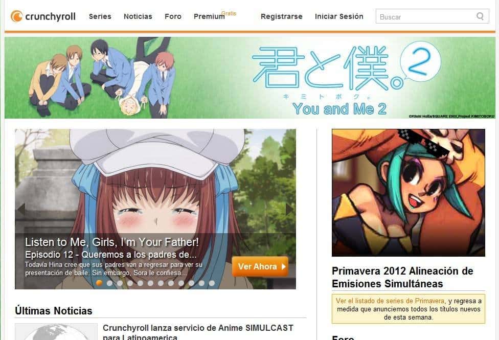 ¡Por fin!. Crunchyroll disponible en América Latina