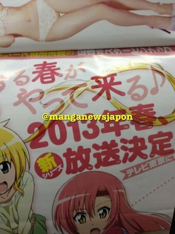 Se anuncia nueva serie para Hayate no Gotoku en primavera