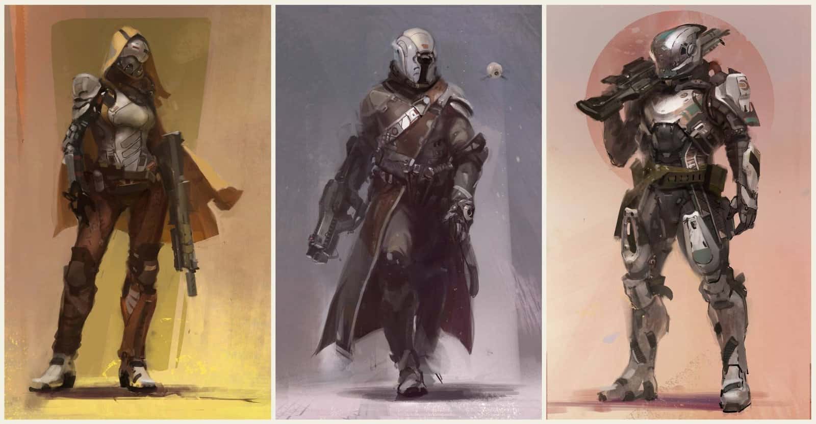 Arte conceptual de Destiny