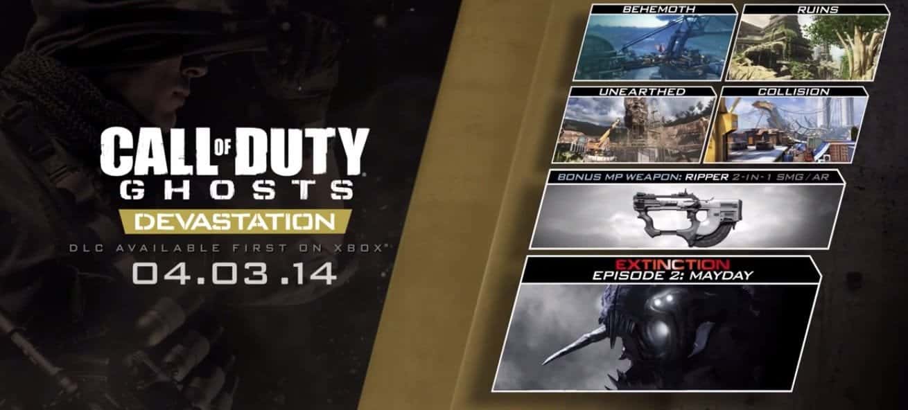 Trailer gameplay para el DLC de Devastation de Call of Duty: Ghost
