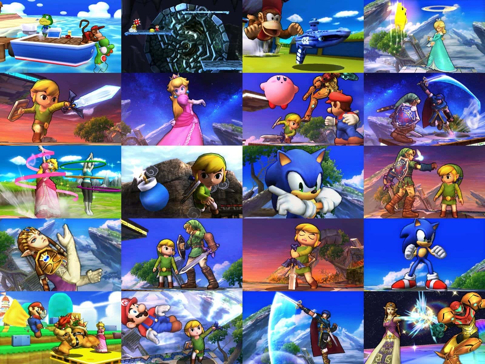 Capturas de Super Smash Bros. 3DS