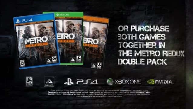 Anunciado oficialmente Metro Redux