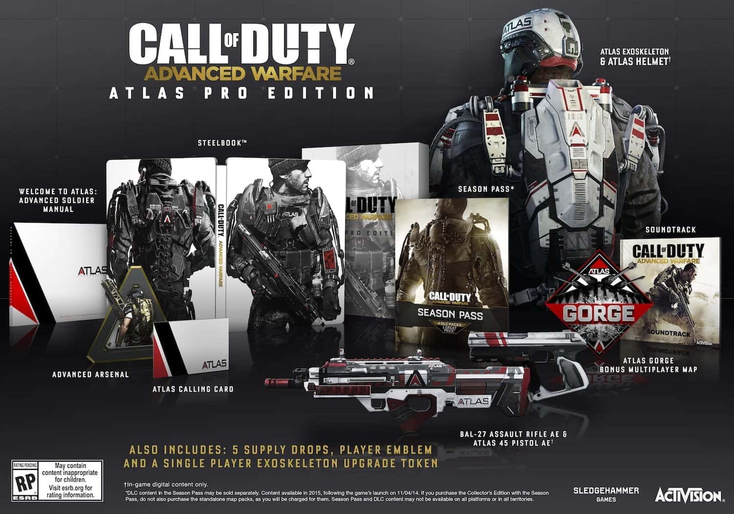 Anunciada ediciones de colección para Call of Duty: Advanced Warfare
