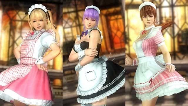 Viste de sirvienta a tus peleadoras en el nuevo DLC para Dead or Alive 5 Ultimate