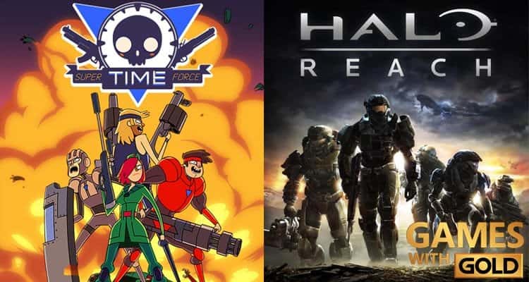 Super Time Force y Halo Reach gratis para los miembros Gold en Septiembre