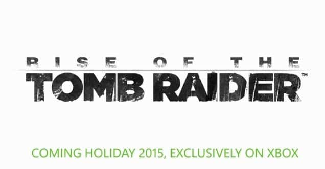 The Rise of Tomb Raider llegará en exclusiva para Xbox