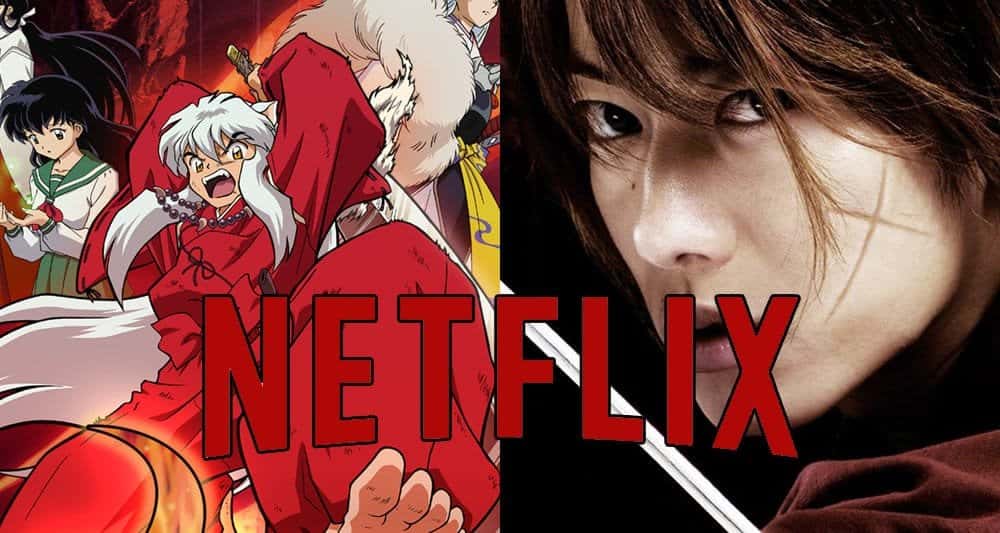 Netflix agregará las peliculas de Inuyasha y el live action de Rurouni Kenshin