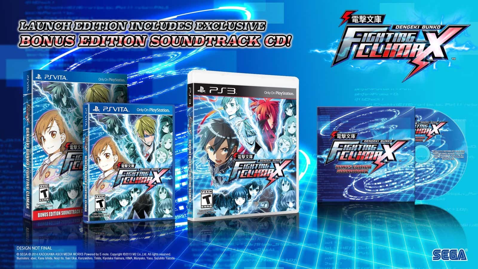 Dengeki Bunko: Fighting Climax ya tiene fecha para nuestra región