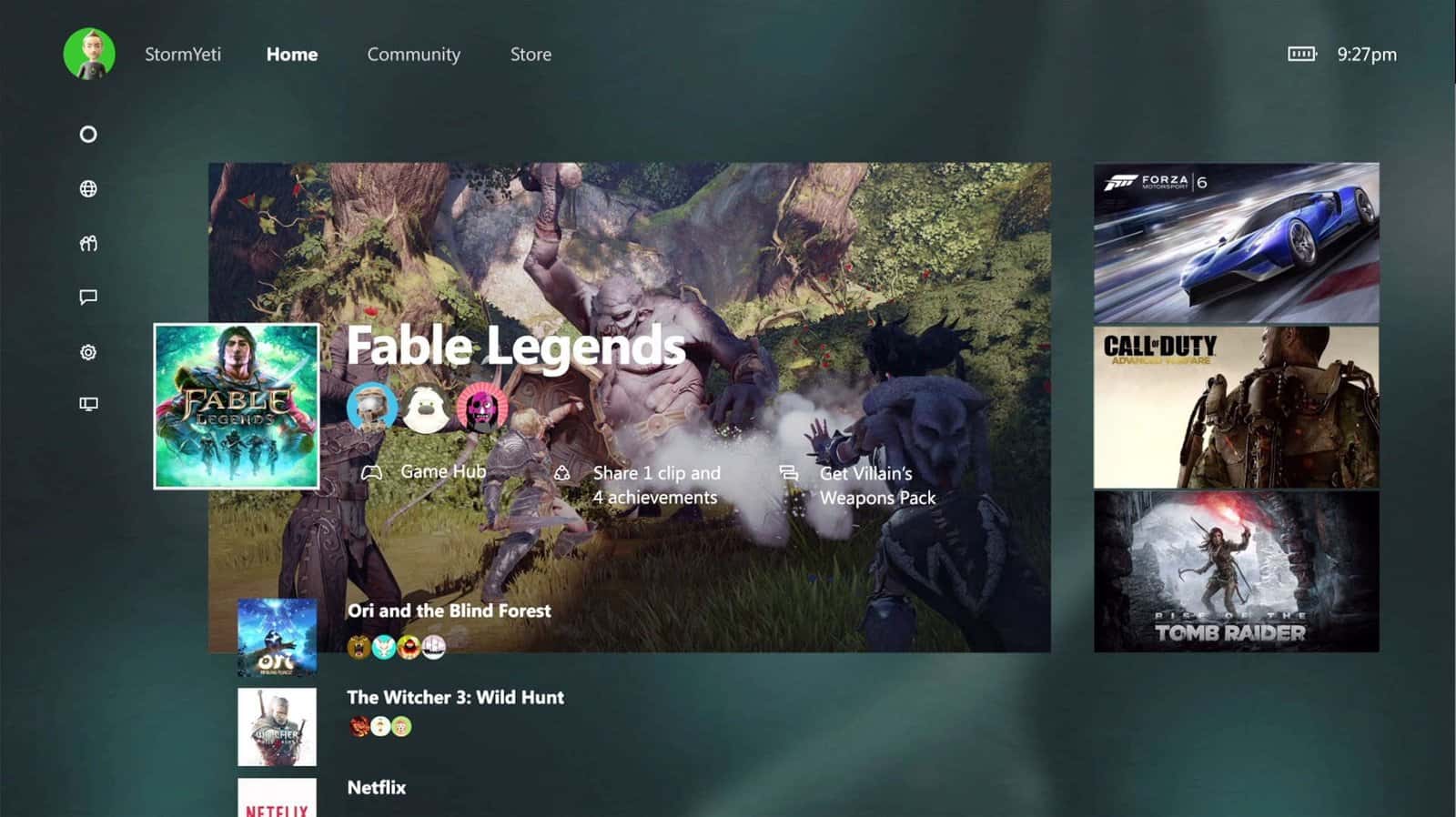 Nueva actualización del Xbox One la prepara para la nueva interfaz
