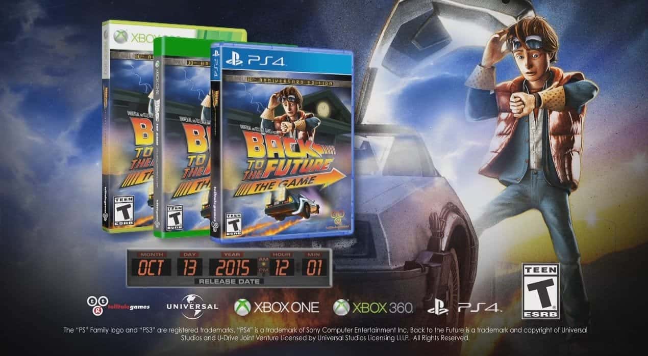 Anunciado Back to the Future: The Game – 30th Anniversary Edition para PS4, XB360 y XB1