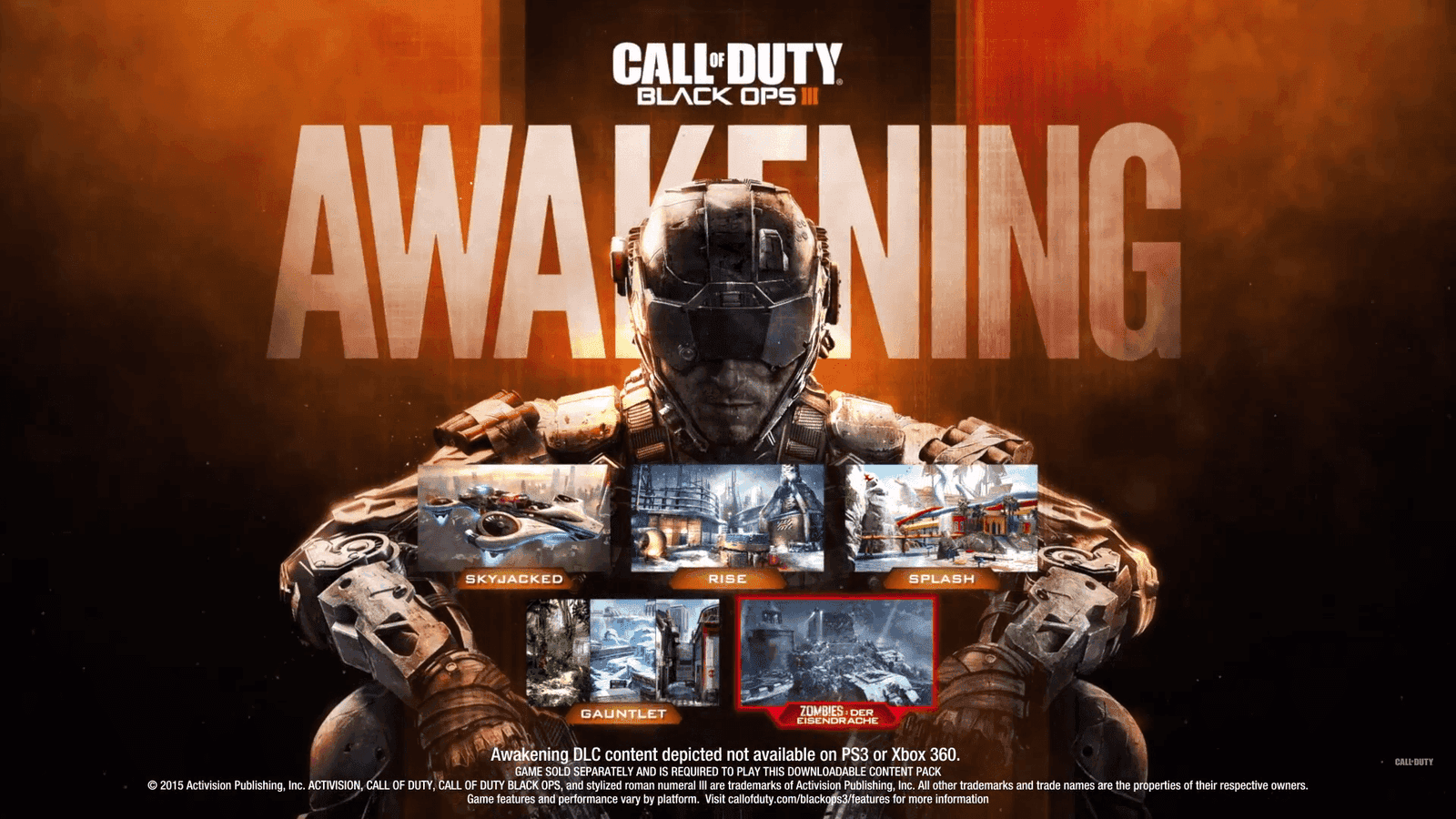 Un vistazo al primer DLC de Black Ops 3, Awakening
