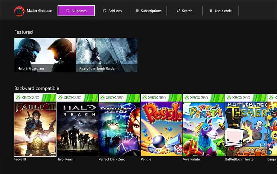 A detalle la actualización de Xbox One de Marzo