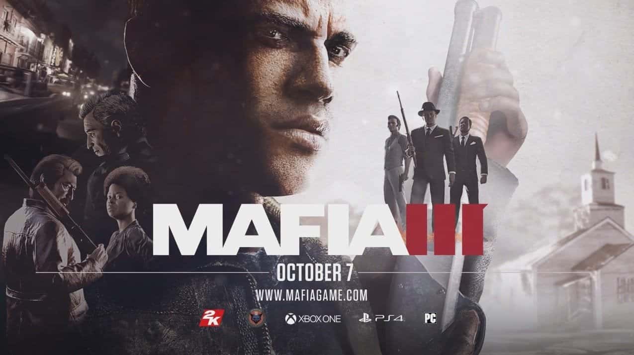 Mafia III estrena trailer de la historia y revela fecha de salida
