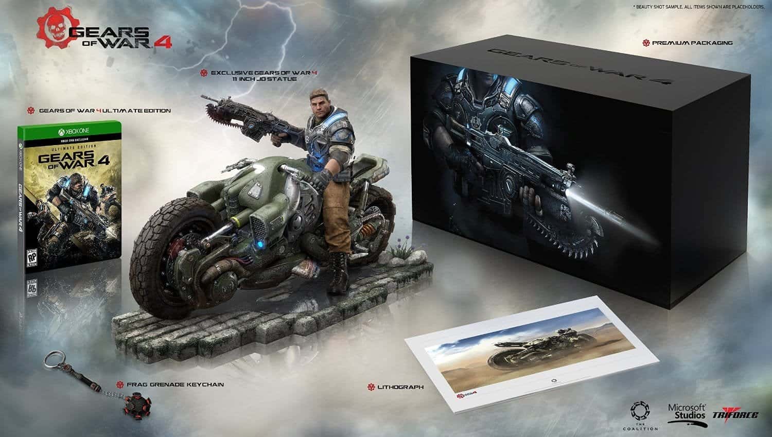 Revelada la edición de colección de Gears of War 4