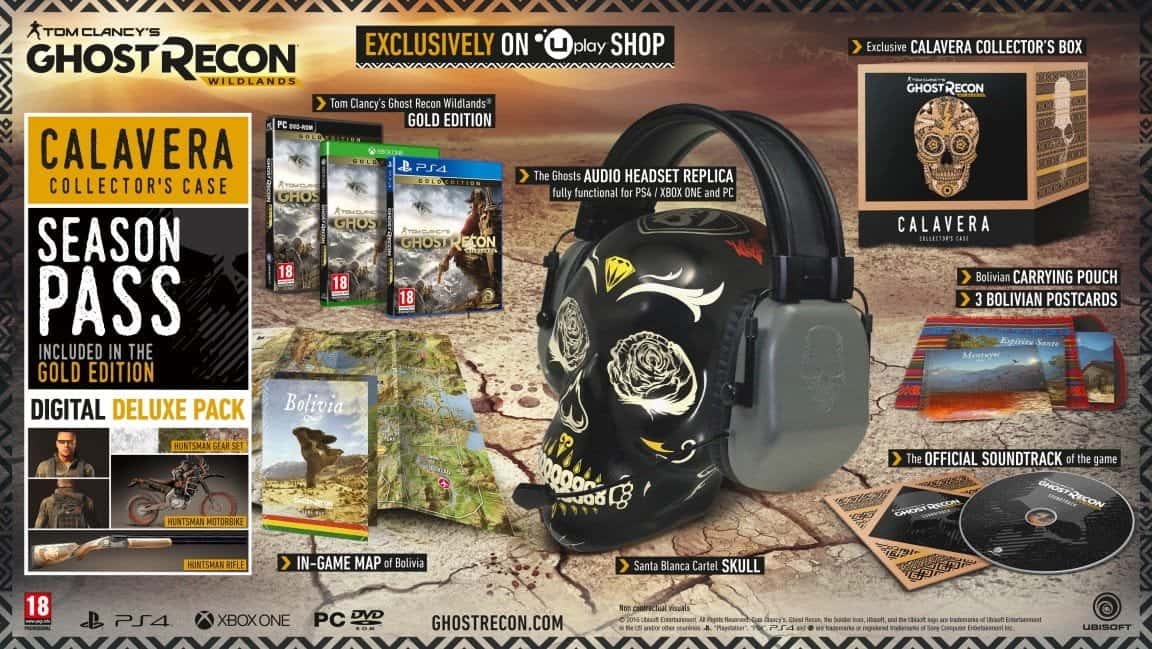 Nuevo trailer de Ghost Recon Wildlands y revelada sus ediciones especiales