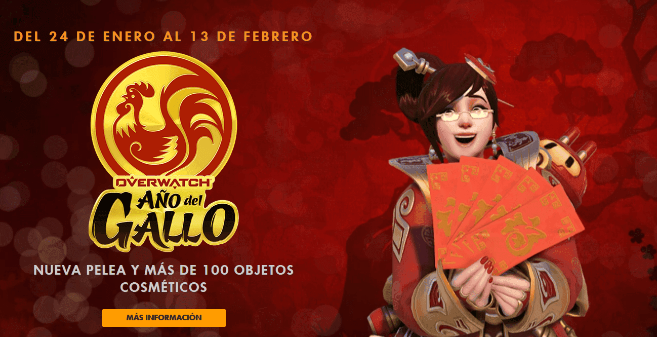 Da inicio el evento del Año del Gallo en Overwatch