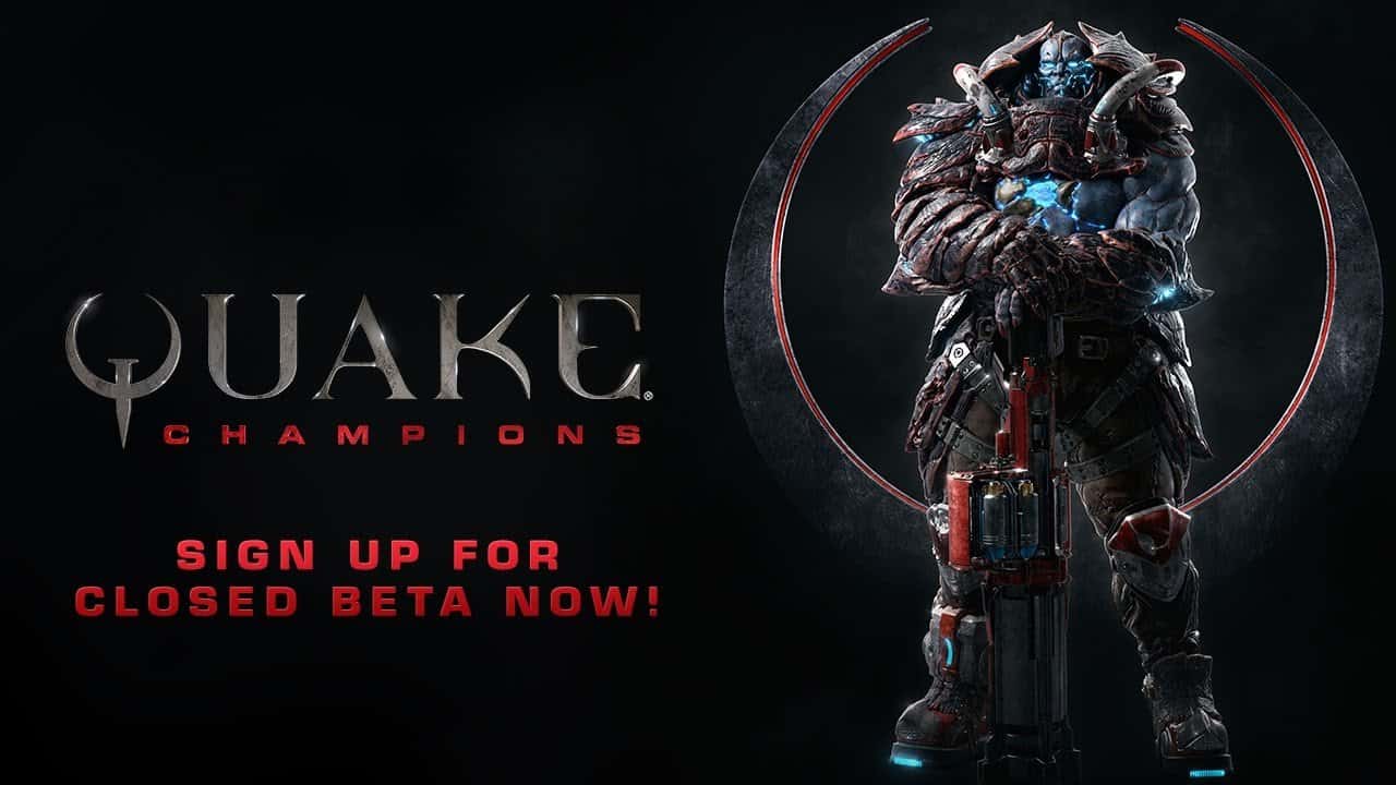 Bethesda anuncia su Closed Beta para Quake Champions