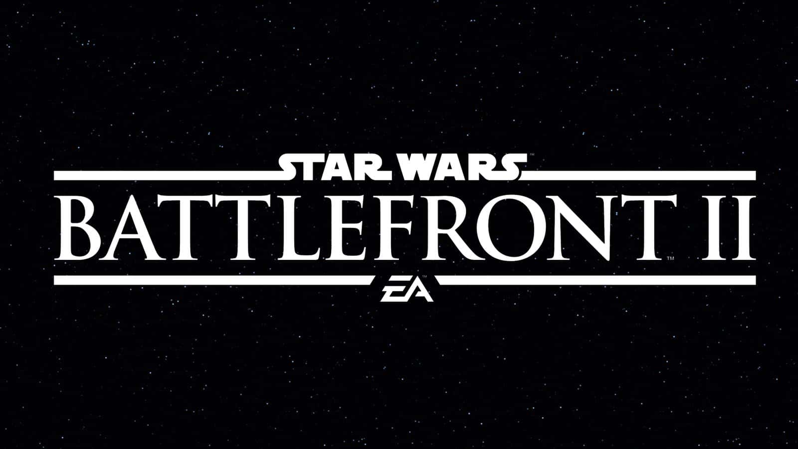 EA anuncia oficialmente Star Wars Battlefront II