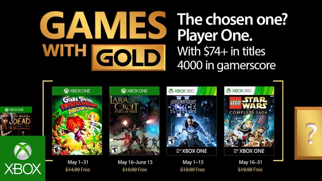 Estos son los juegos gratis para Mayo en Xbox