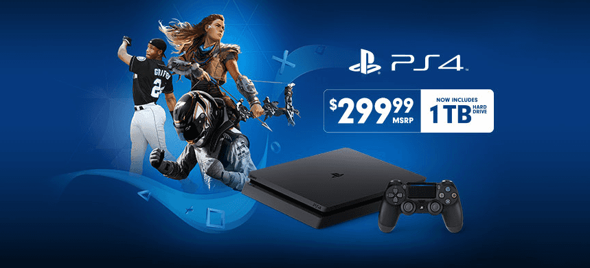 El Playstation 4 Slim de 1TB pronto se venderá en Estados Unidos