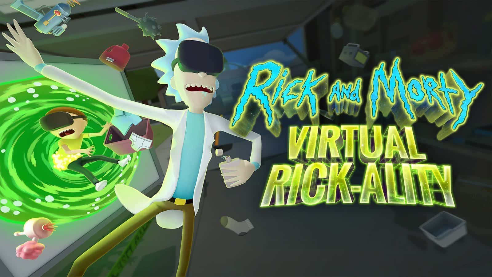 Rick and Morty: Virtual Rick-ality ya esta disponible para HTC Vive y para el Oculus Rift