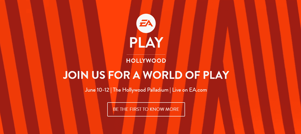 Mira la conferencia de prensa de Electronic Arts del #E32017 aquí [update]
