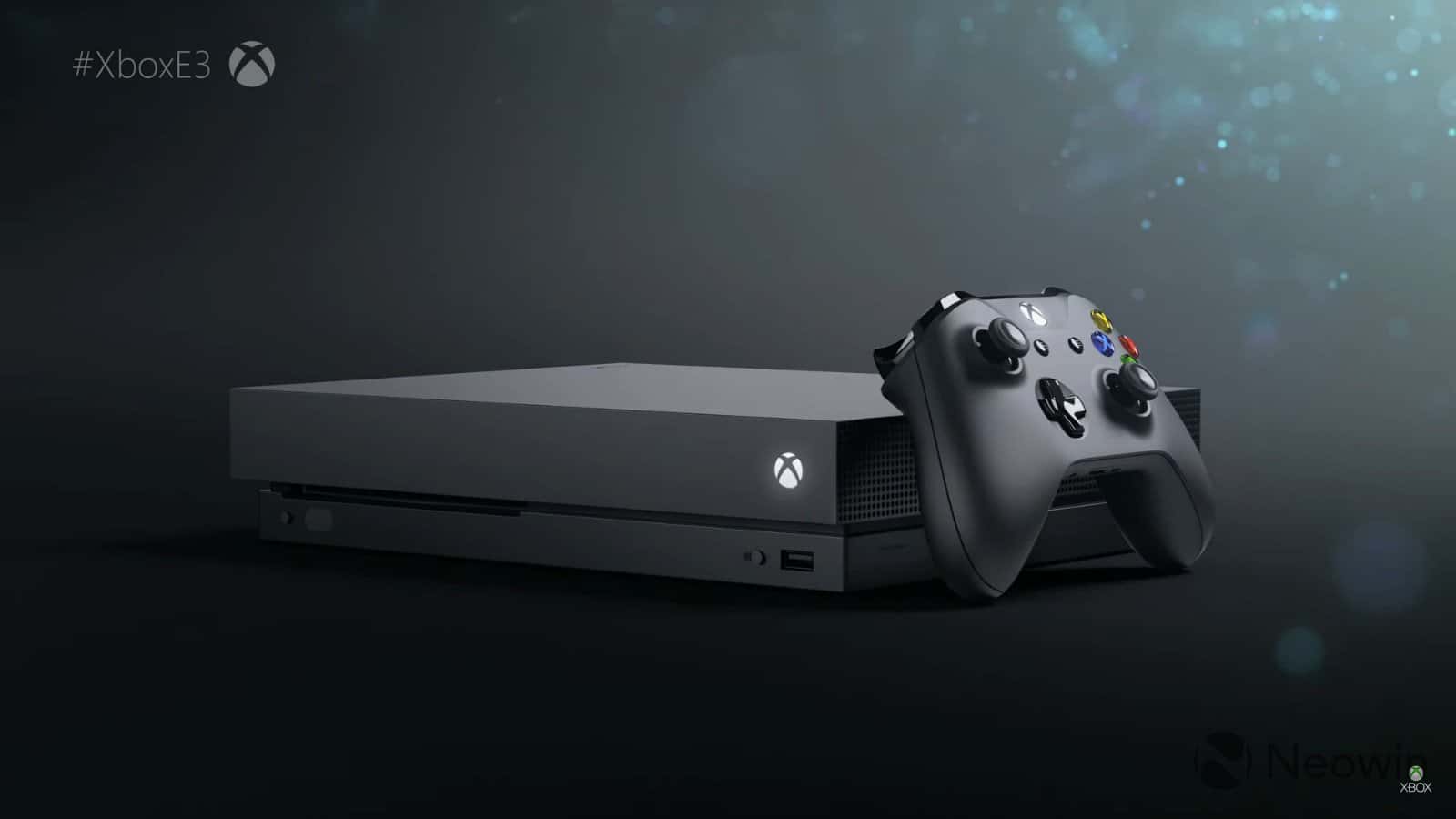 #E32017 Xbox One X anunciado oficialmente para el 7 de Noviembre