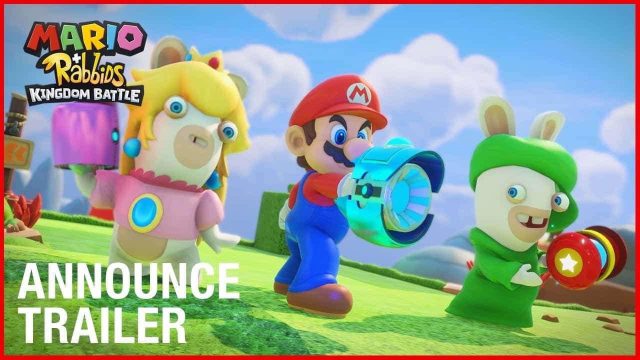 #E32017 Anunciado oficialmente Mario + Rabbids Kingdom Battle