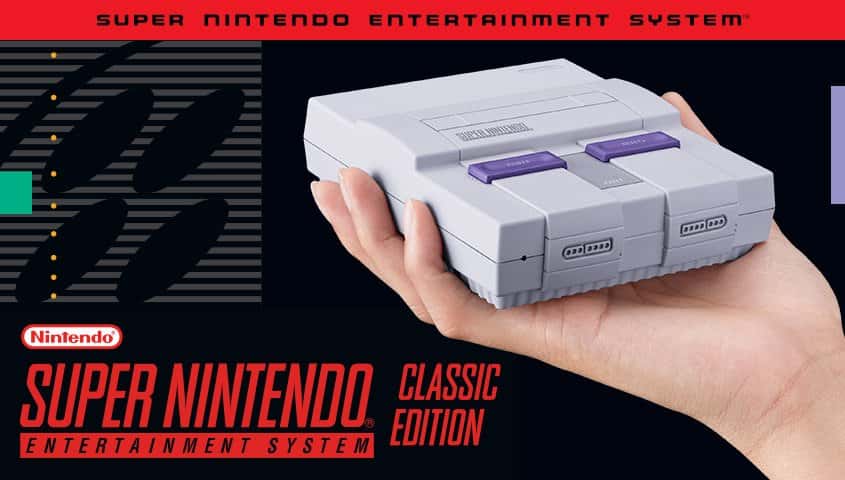 Nintendo anuncia oficialmente el Super NES Classic Edition