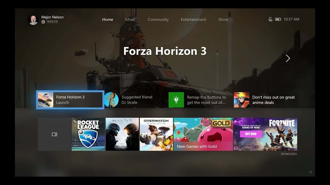 Detalles de la nueva actualización de sistema del Xbox One de este año