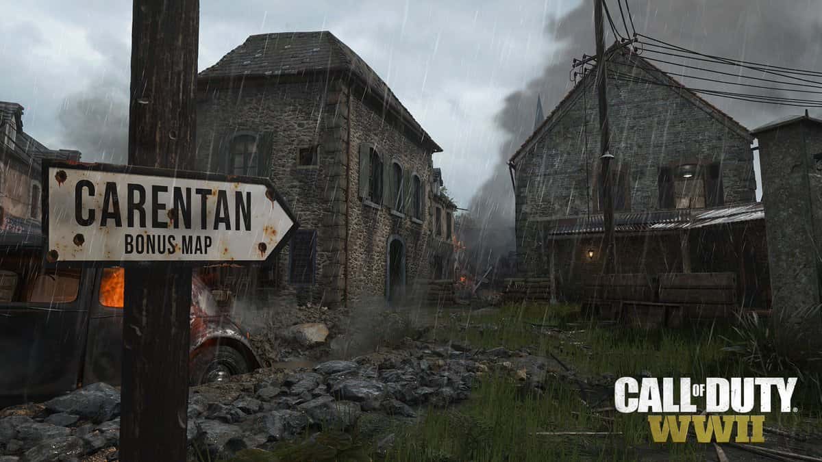 El mapa de Carentan se muestra en un nuevo video de Call of Duty: WWII y dan fecha para el primer DLC