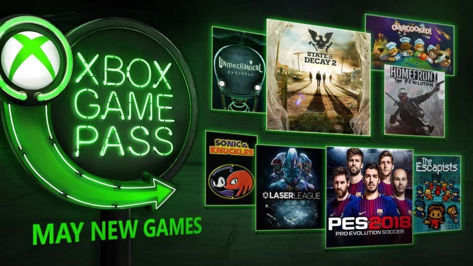 State of Decay 2 y PES 2018 llegarán en Mayo al Xbox Game Pass