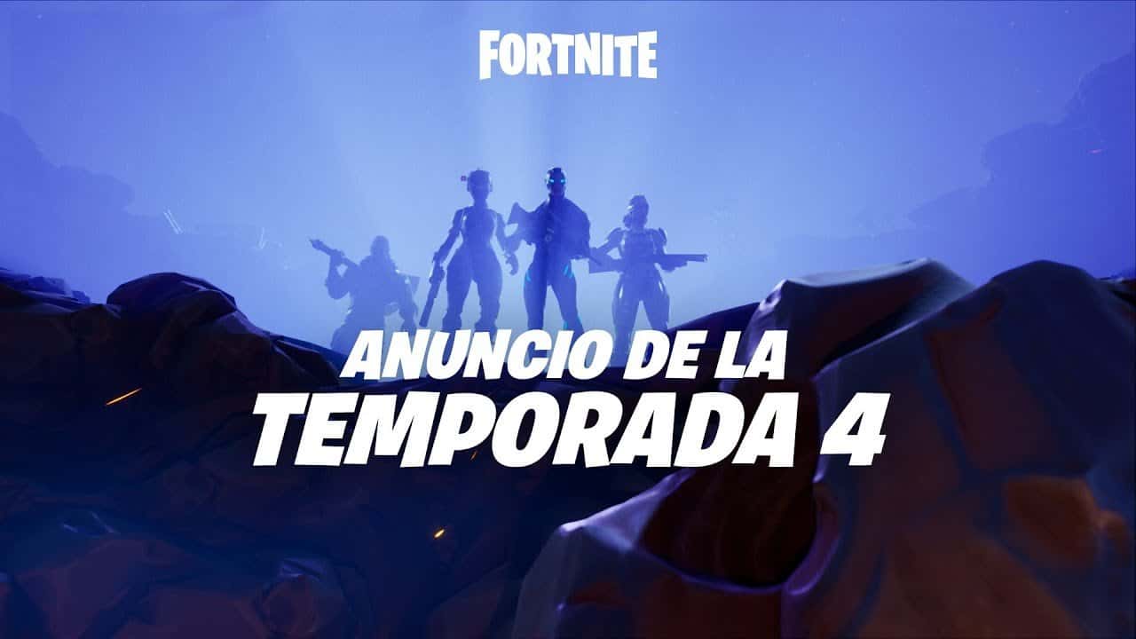 Da inicio la temporada 4 de contenido para Fortnite