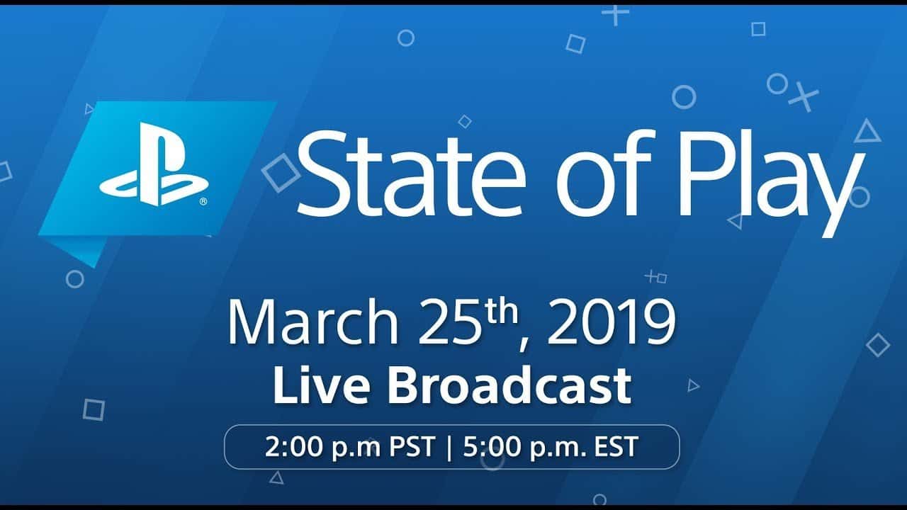 No te pierdas la transmisión de State of Play en punto de las 15:00hrs (México)