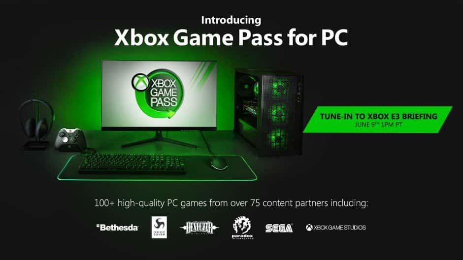 Xbox Game Pass es anunciado oficialmente para PC