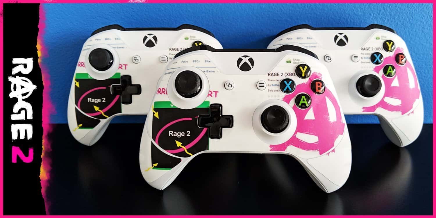 La filtración de Rage 2 por Walmart se inmortaliza con un sorteo de controles de Xbox One