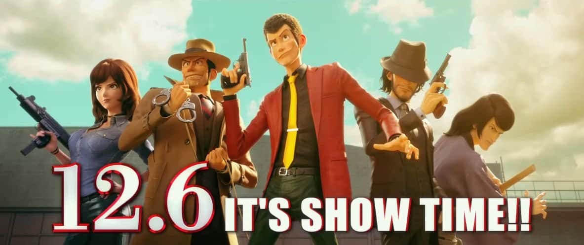 Lupin the Third muestra el trailer de su primera película en CGI