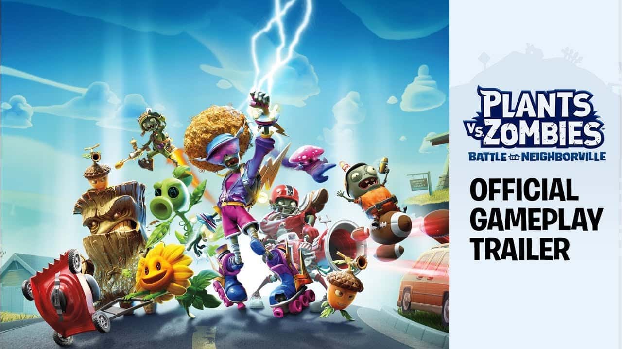 Electronic Arts revela oficialmente el nuevo juego de Plants Vs. Zombies: Battle for Neighborville