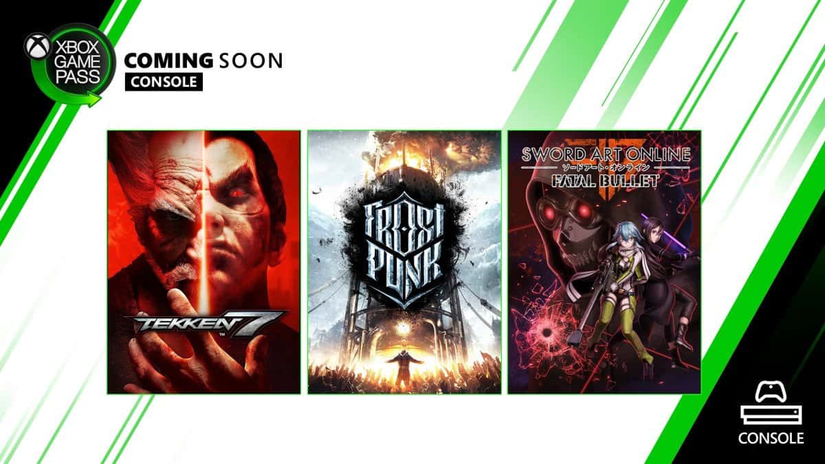 Tekken 7 y Frostpunk estarán muy pronto en Xbox Game Pass