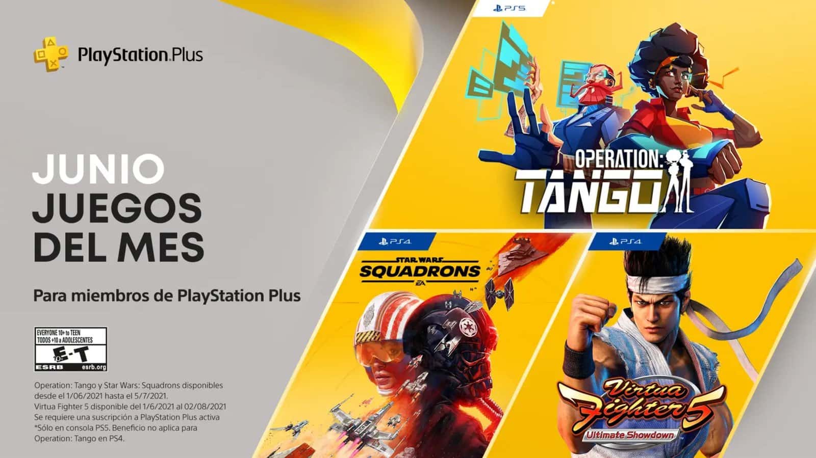 Sony da a conocer los juegos de PlayStation Plus para junio