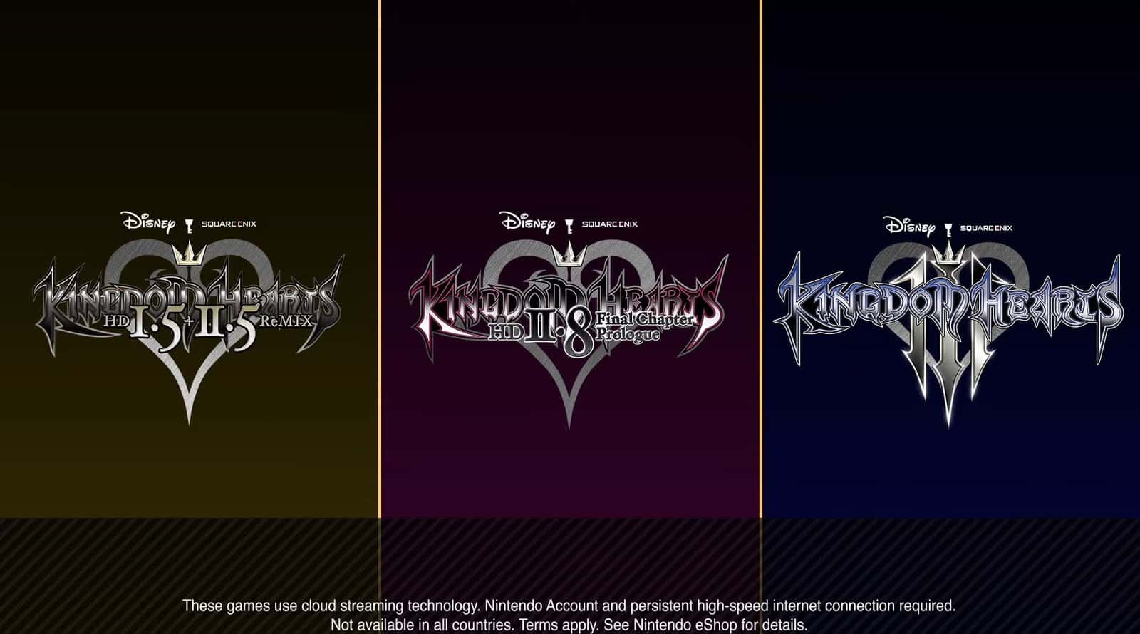 La serie Kingdom Hearts será lanzado en el Nintendo Switch en su versión Cloud