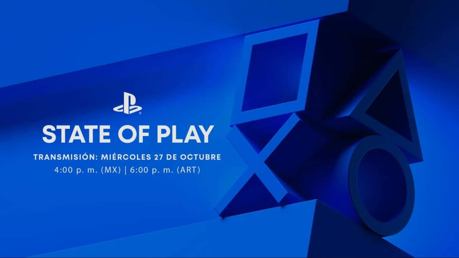 No te pierdas la transmisión del State of Play de PlayStation del día de hoy