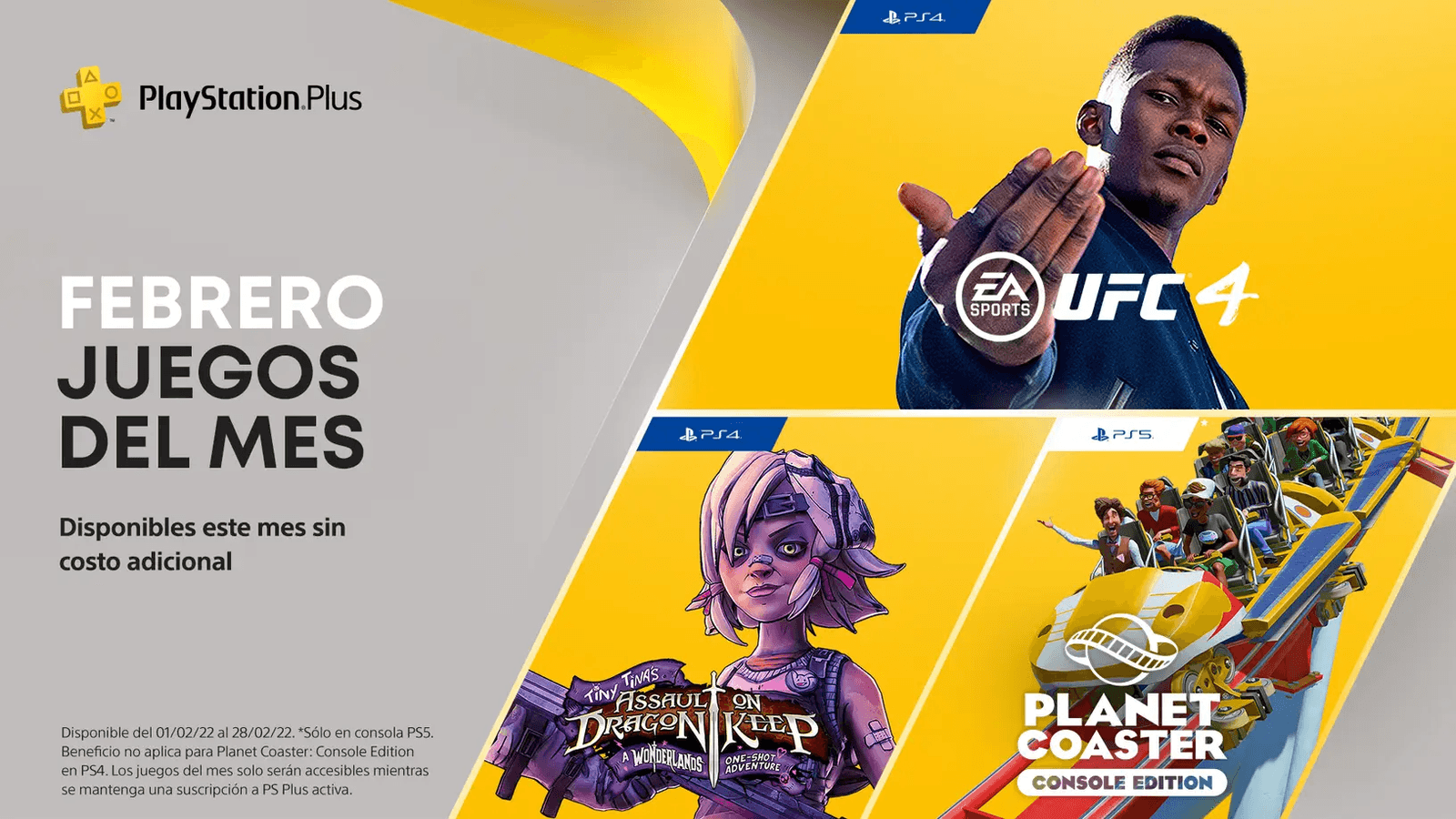 Estos son los PlayStation Plus para febrero 2022