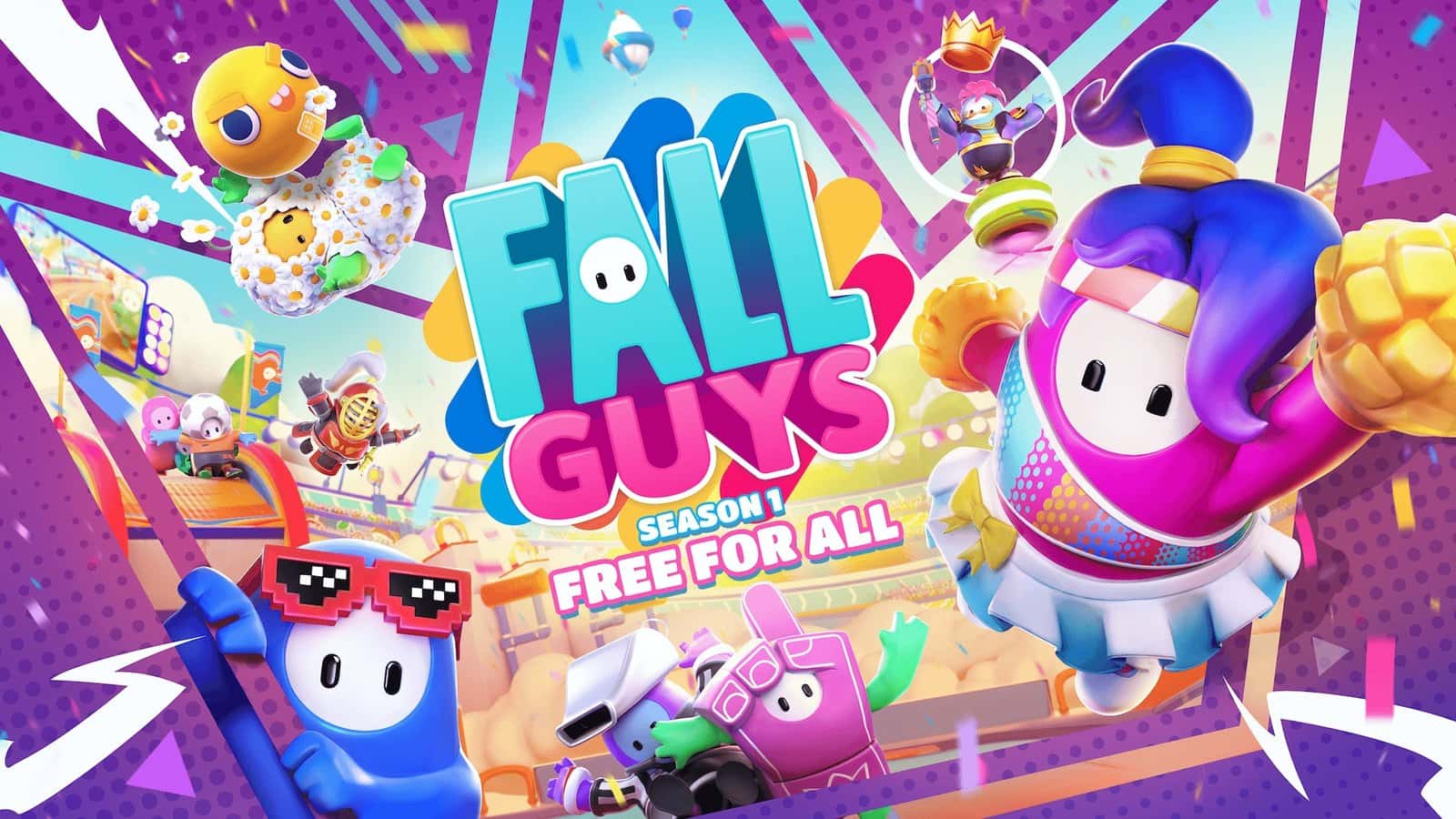 Fall Guys pasa a ser Free-to-Play y será lanzado en Switch, Xbox y Epic Games en junio