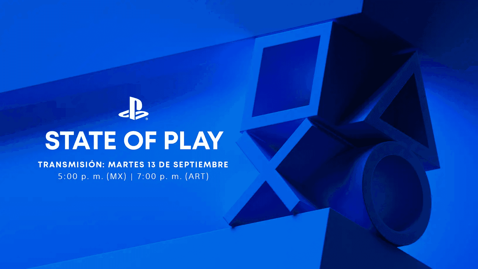 No te pierdas el State of Play de PlayStation éste 13 de septiembre