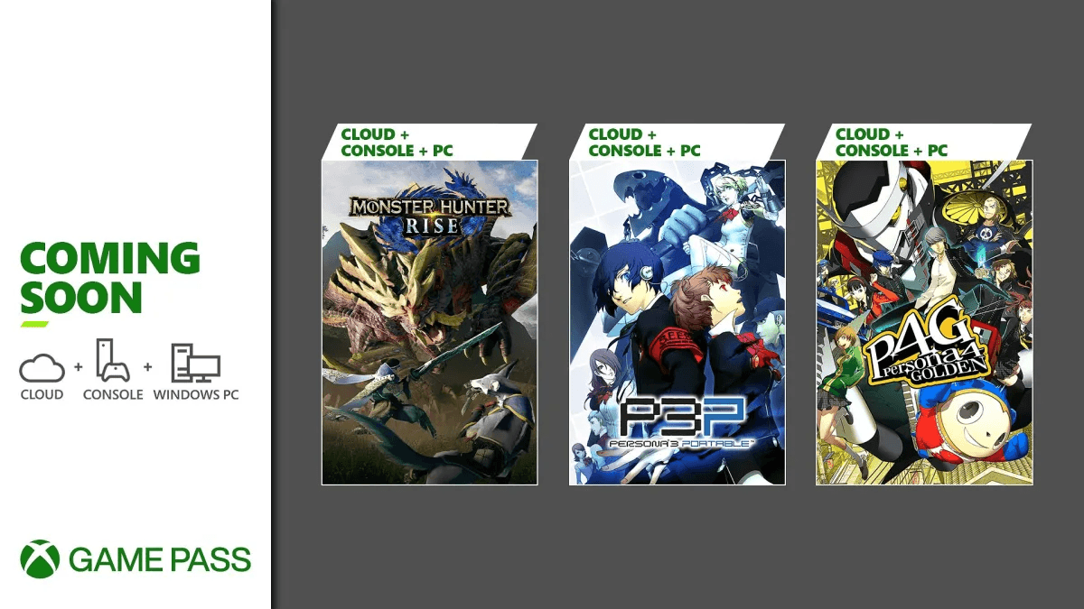 Anunciado los juegos de Xbox Game Pass para enero