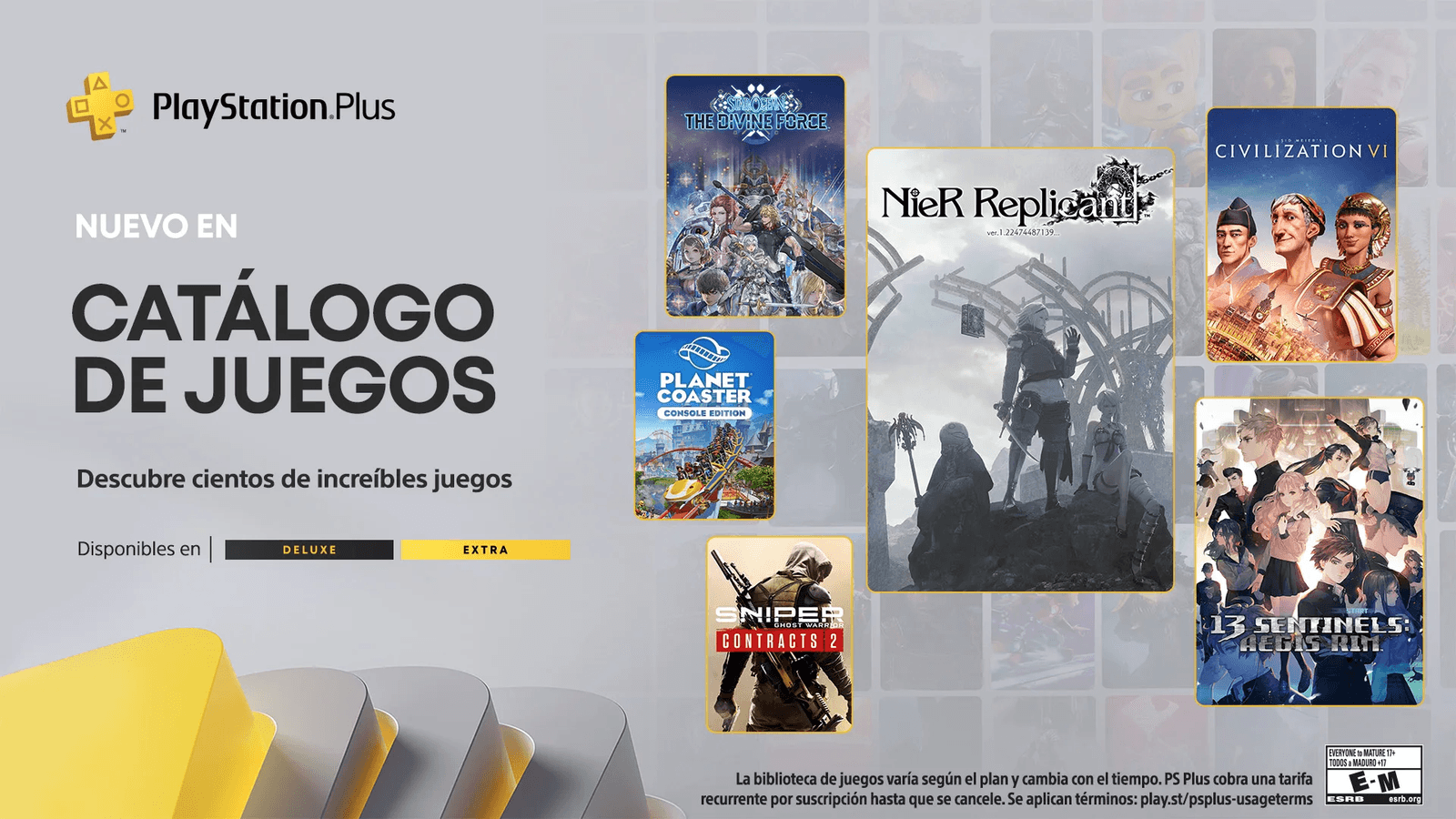 Anunciado el Catálogo de Juegos de PlayStation Plus de septiembre