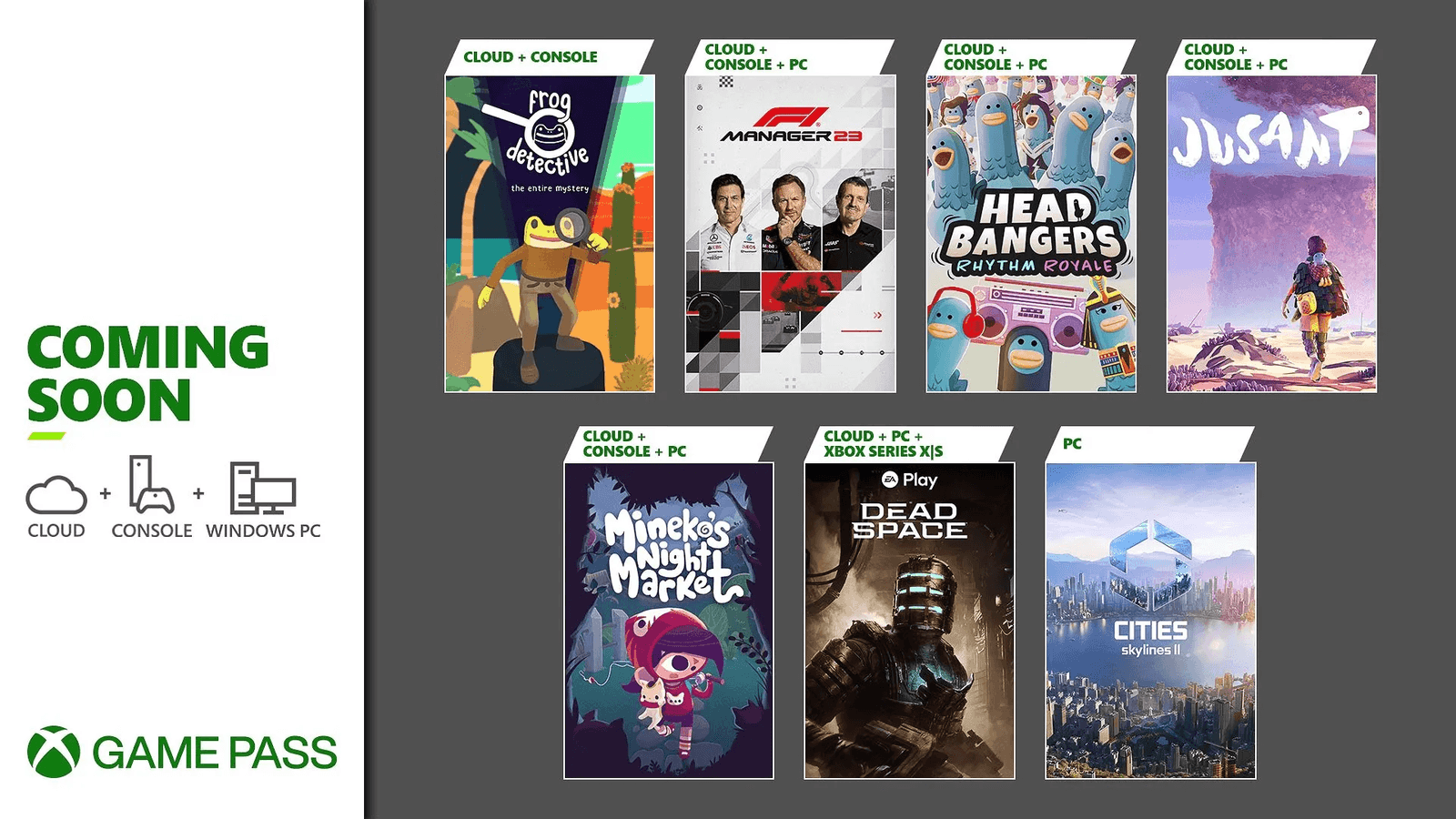 Anunciado los juegos que llegan a Game Pass en la segunda mitad de octubre